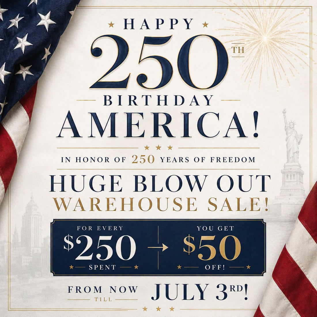 Celebrating 250 Years of America in Style at Iron Horse