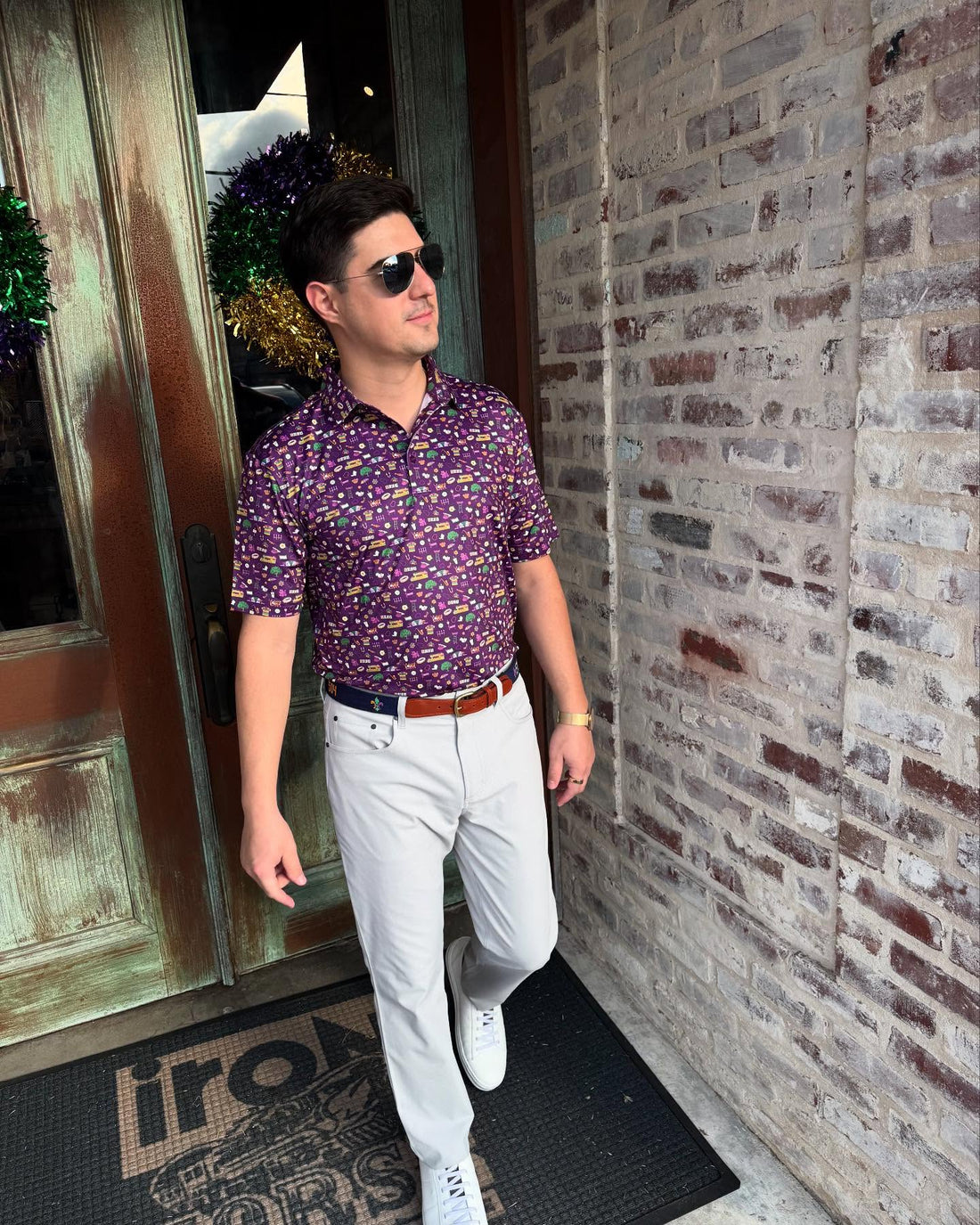 Mardi Gras is calling — answer in style - with apparel from Iron Horse!