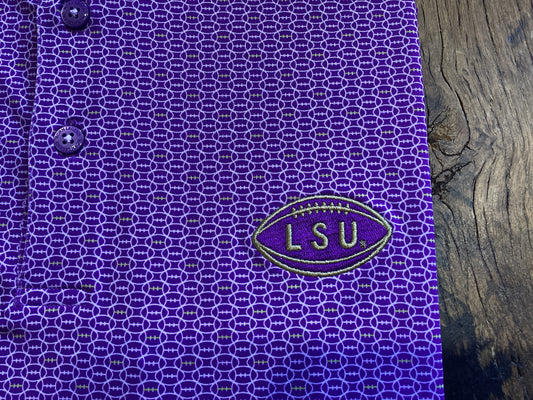 LSU Spiral Polo