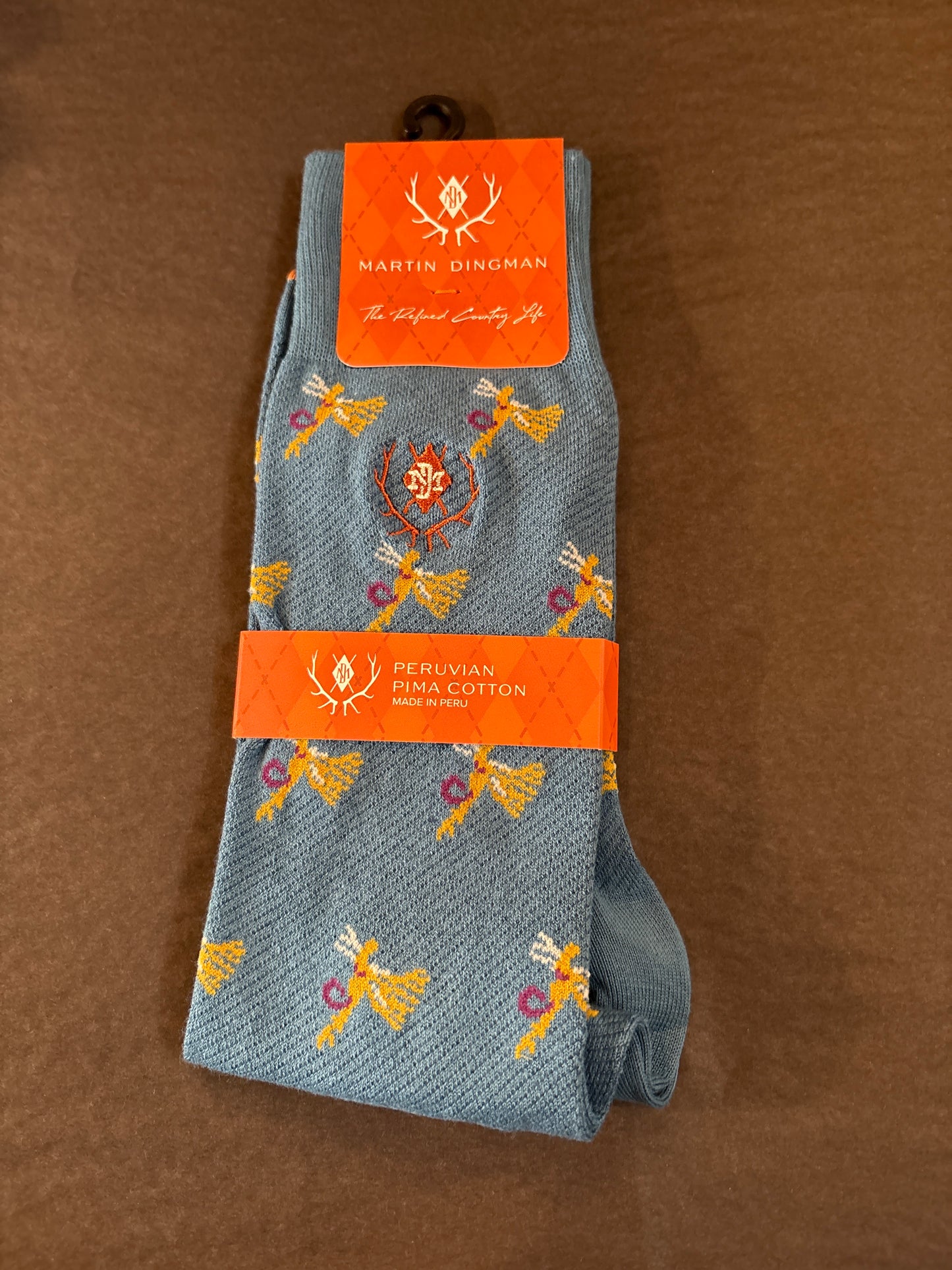 Fly Fishing Peruvian Pima Cotton Socks