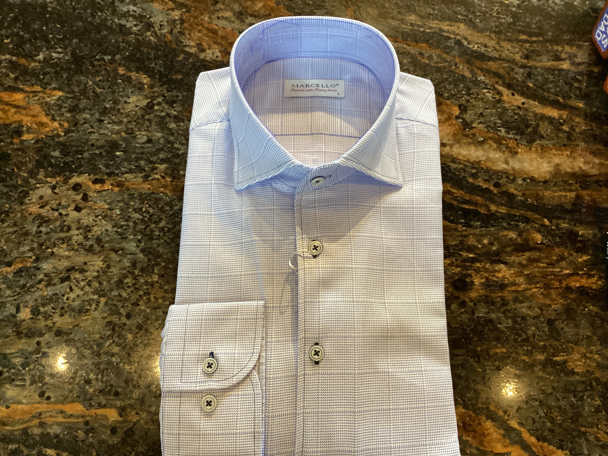 Graduated Window Pane Marcello Sport Shirt