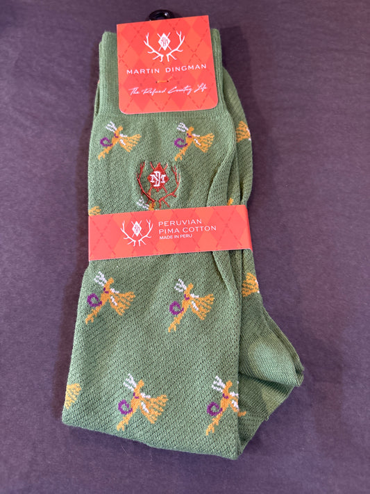 Fly Fishing Peruvian Pima Cotton Socks