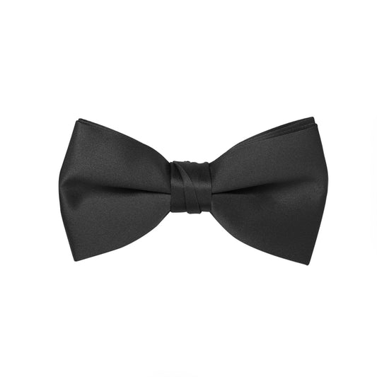 Black Formal Pre-Tied Bow Tie