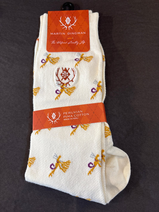 Fly Fishing Peruvian Pima Cotton Socks