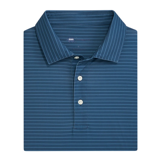 Atlantic Stripe Performance Polo