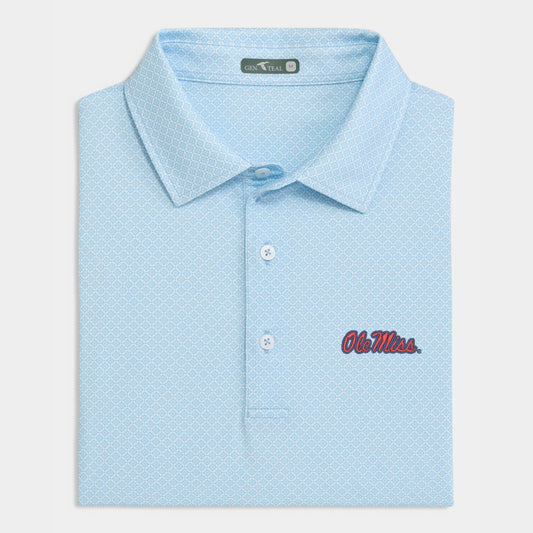 Ole Miss Diamond Lattice Performance Polo