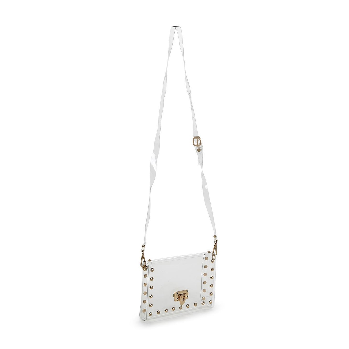 Clear Bags with Gold Hardware