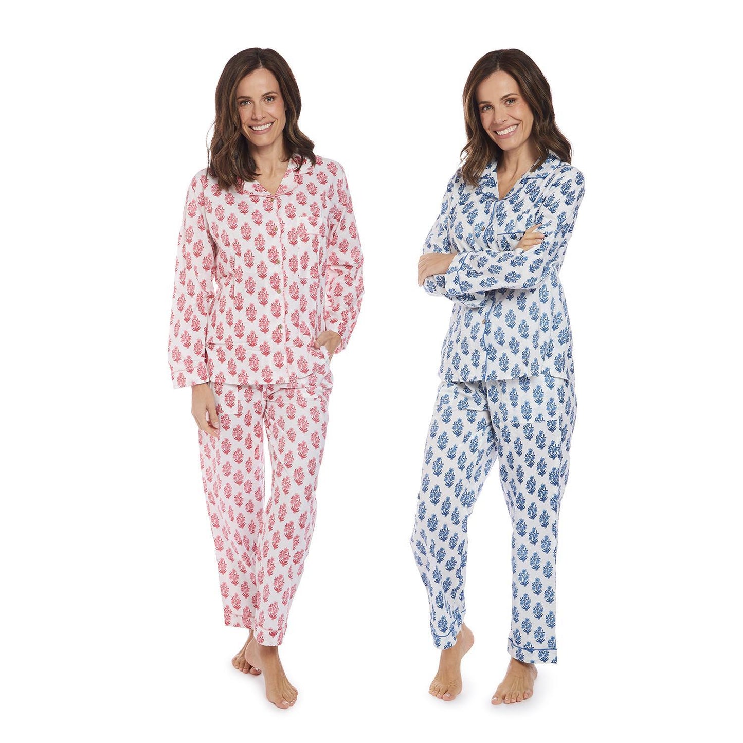 Petal Party Floral Pajamas