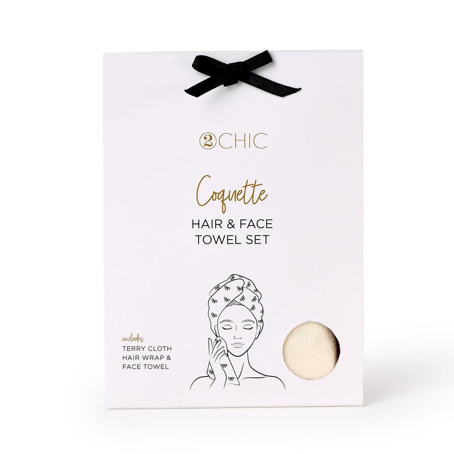 Hair and Face Towel Set