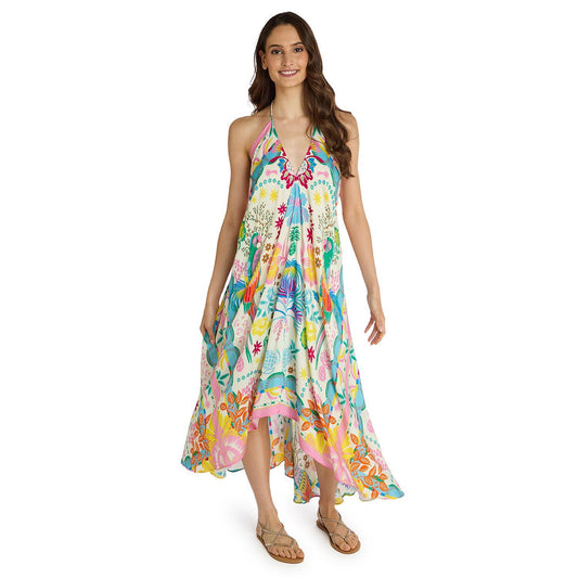 Babouchka Blanc Voila Dress