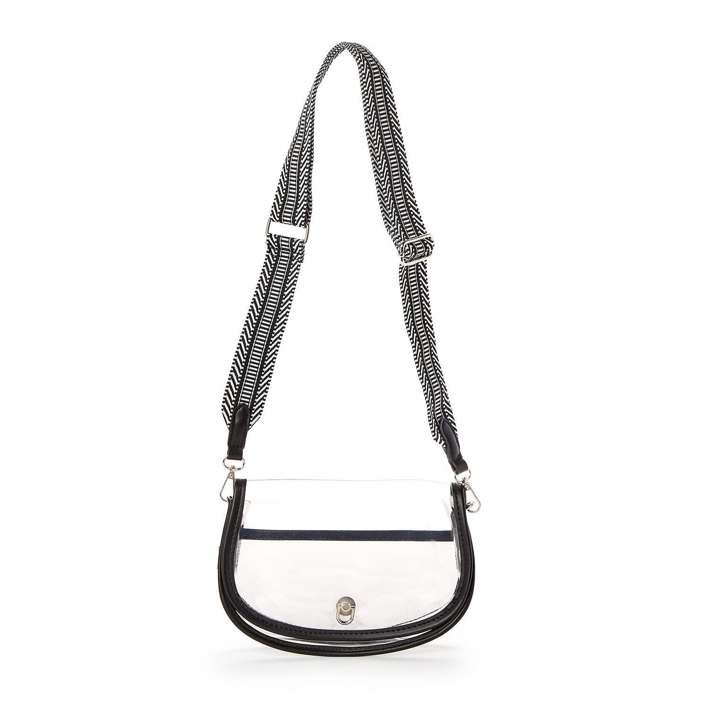 Clear Winner Stadium Bag with Adjustable Cross Body Strap