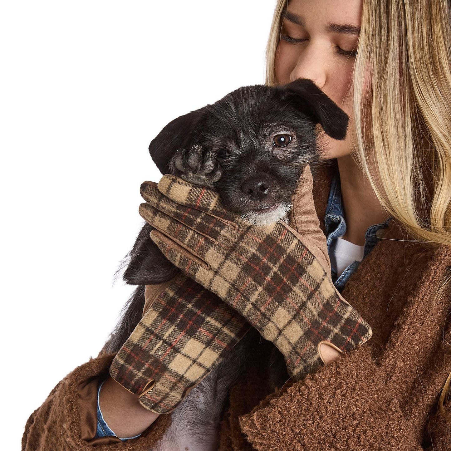 Plaid Gloves