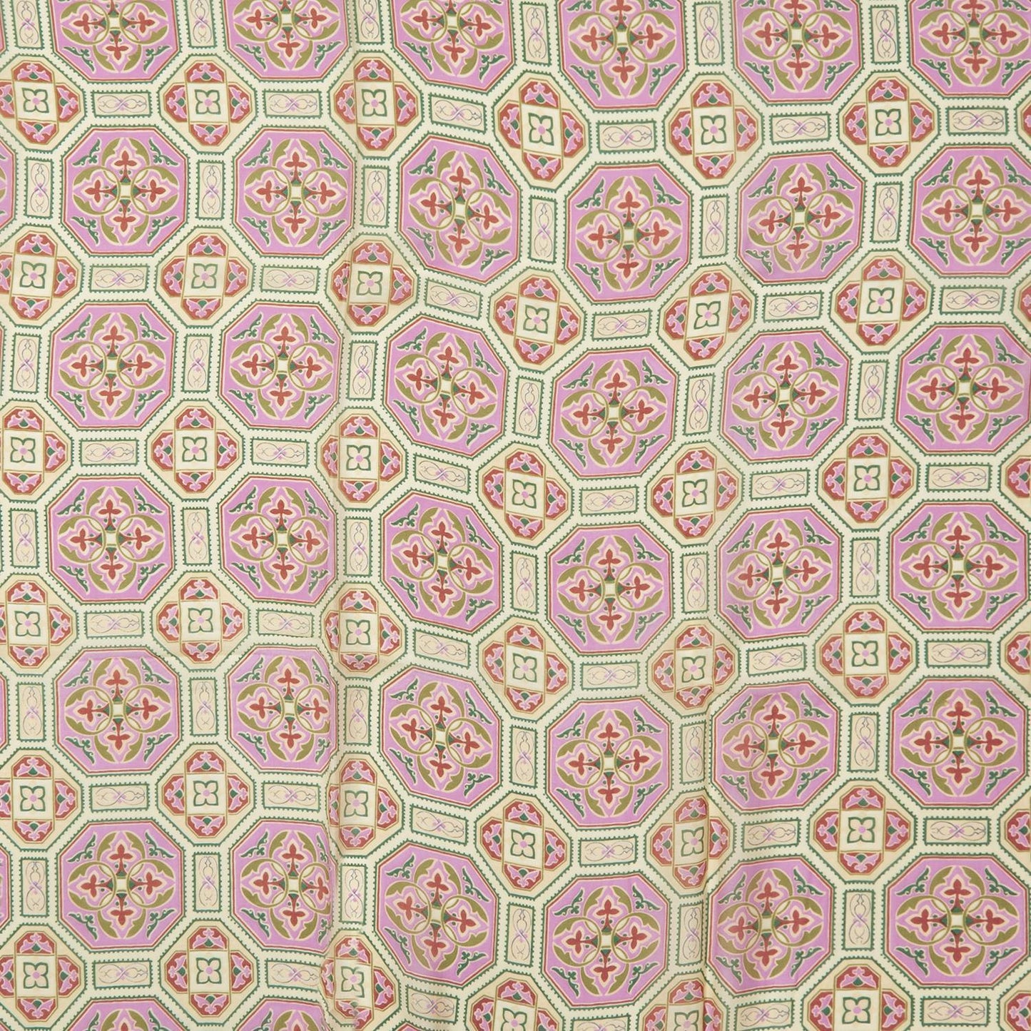 Vintage Tiles Pink Robe