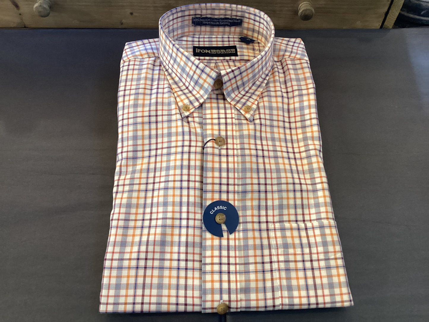 Iron Horse Moss Classic Fit Button Down Sport Shirt