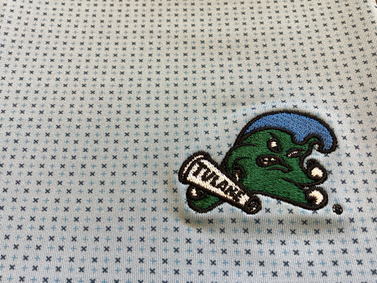 Tulane Wave Checker Polo