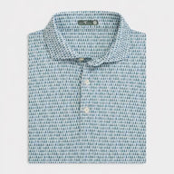 Laurel Green Timberline Printed Performance Polo