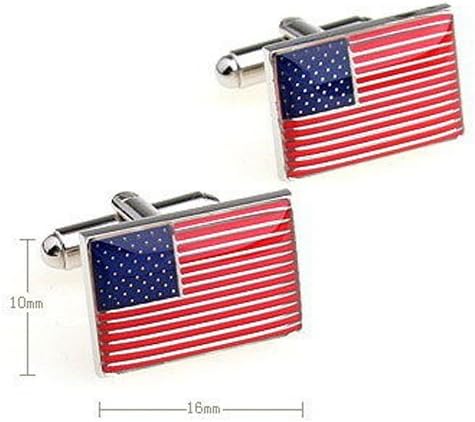 American Flag Cufflinks