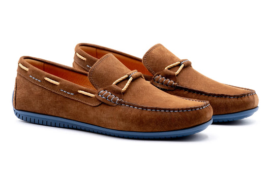 Bermuda Nubuck Braided Bit Loafers