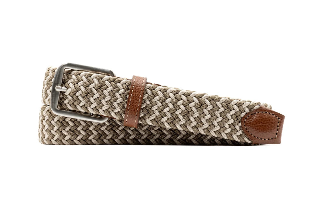 Newport Woven Italian Rayon Elastic Belt