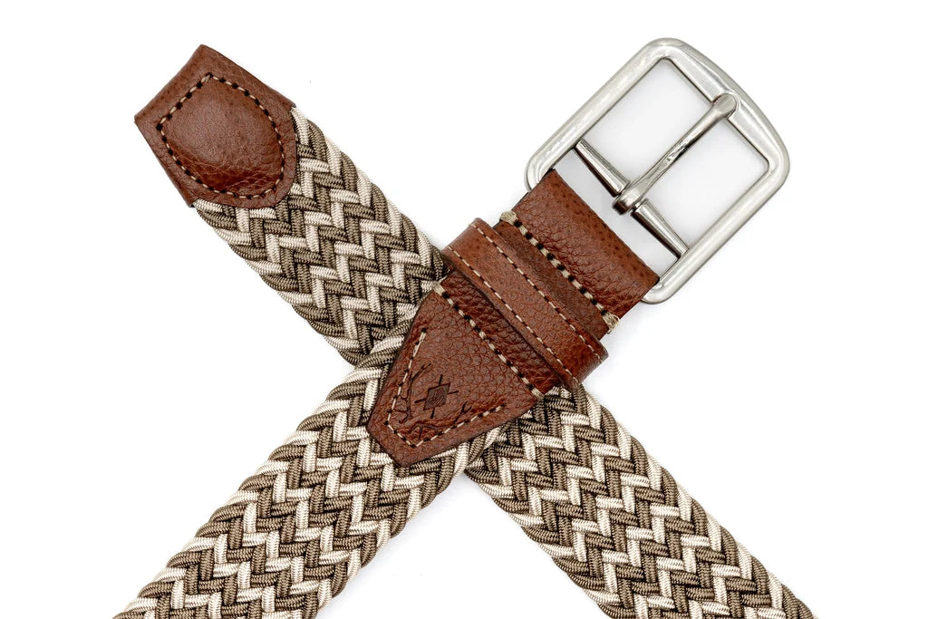 Newport Woven Italian Rayon Elastic Belt