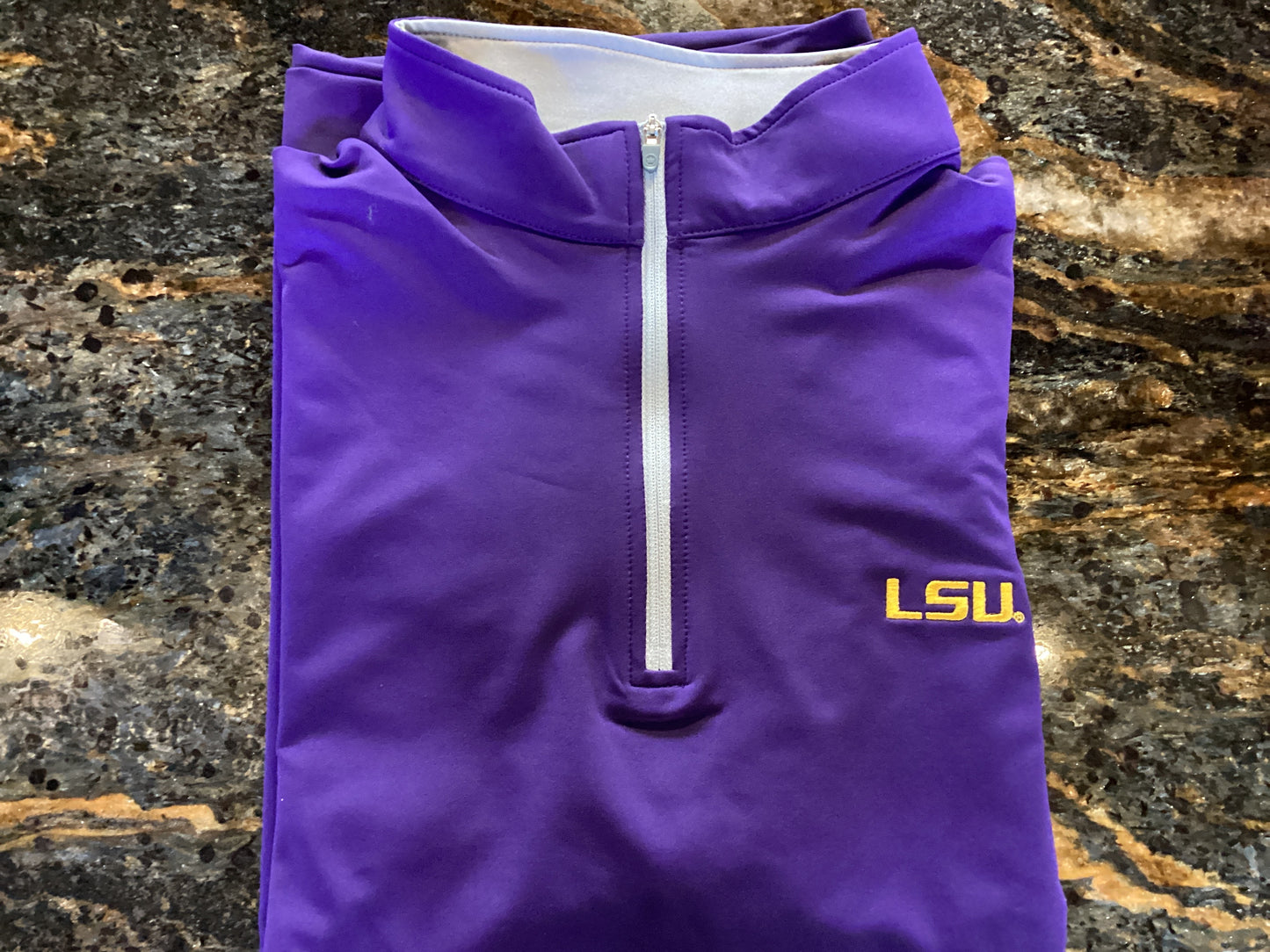 LSU  Perth Performance Quarter-Zip