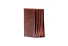 Edward Saddle Leather Executive ID Card Case
