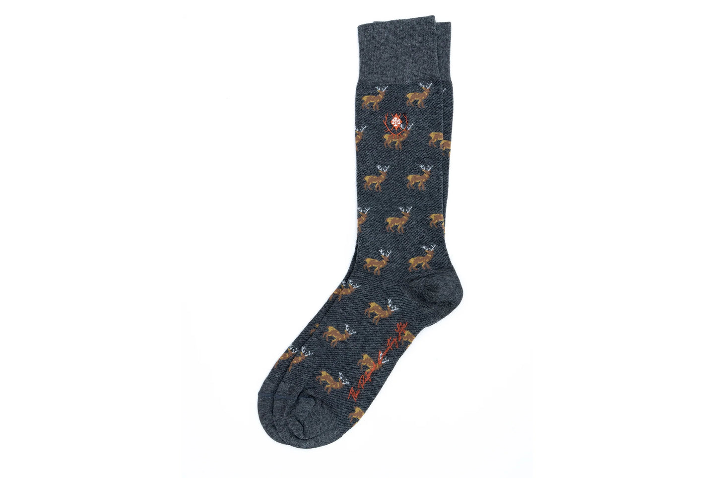 Peruvian Pima Elk Socks