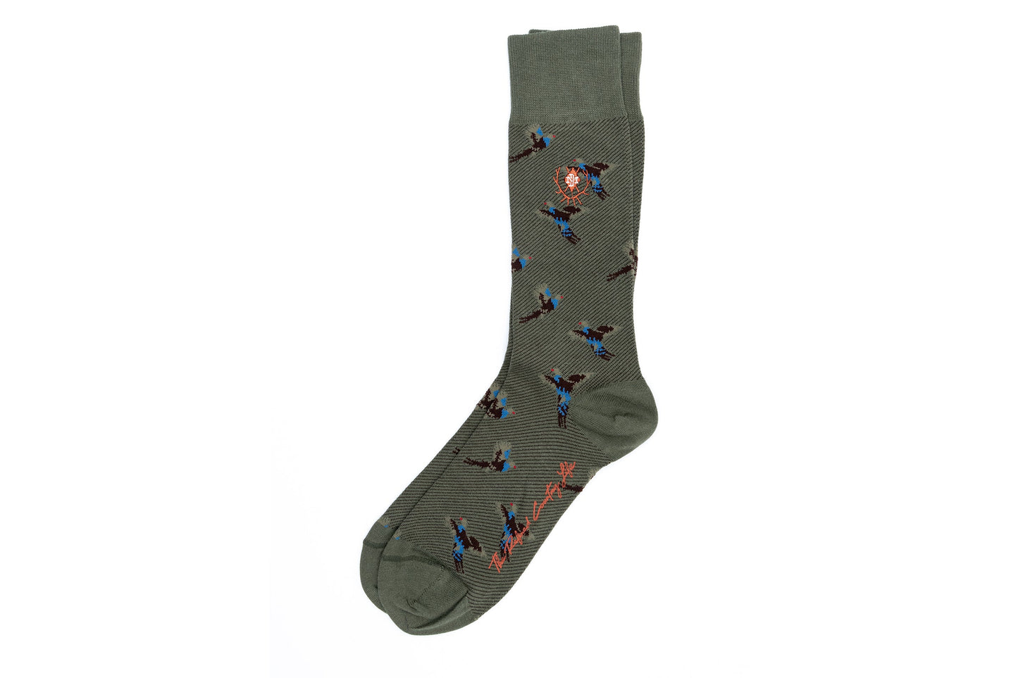 Peruvian Pima Pheasant Socks