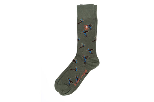 Peruvian Pima Pheasant Socks