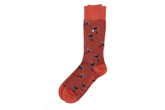 Peruvian Pima Pheasant Socks
