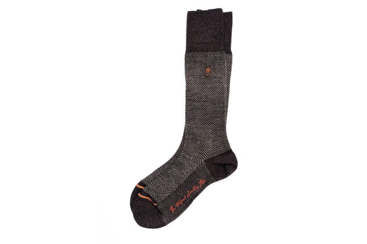 Herringbone Merino Wool Socks