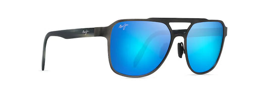 Blue Hawaii 2nd Reef Brushed Dark Gunmetal