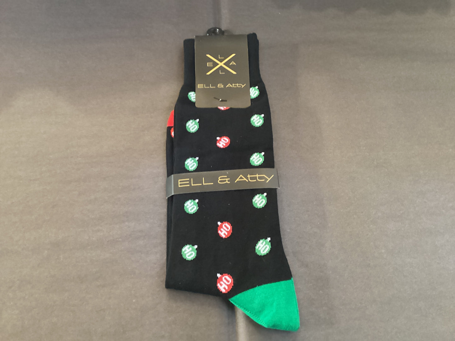 Ho Ho Ho Ornament Socks