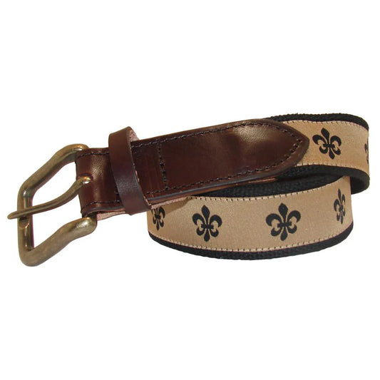 Fleur de Lis Club Belt