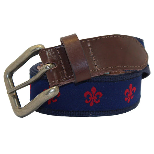 Fleur de Lis Club Belt