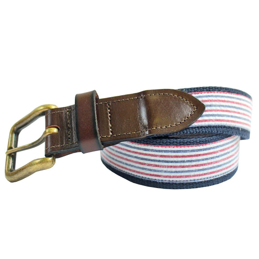 Seersucker Club Belt