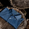Blue Mirage Crosscut Printed Performance Polo