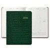 2026 Embossed Croc Leather Desk Diary