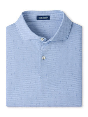 Fifty-Fifty Performance Jersey Polo - Edwin Spread Collar