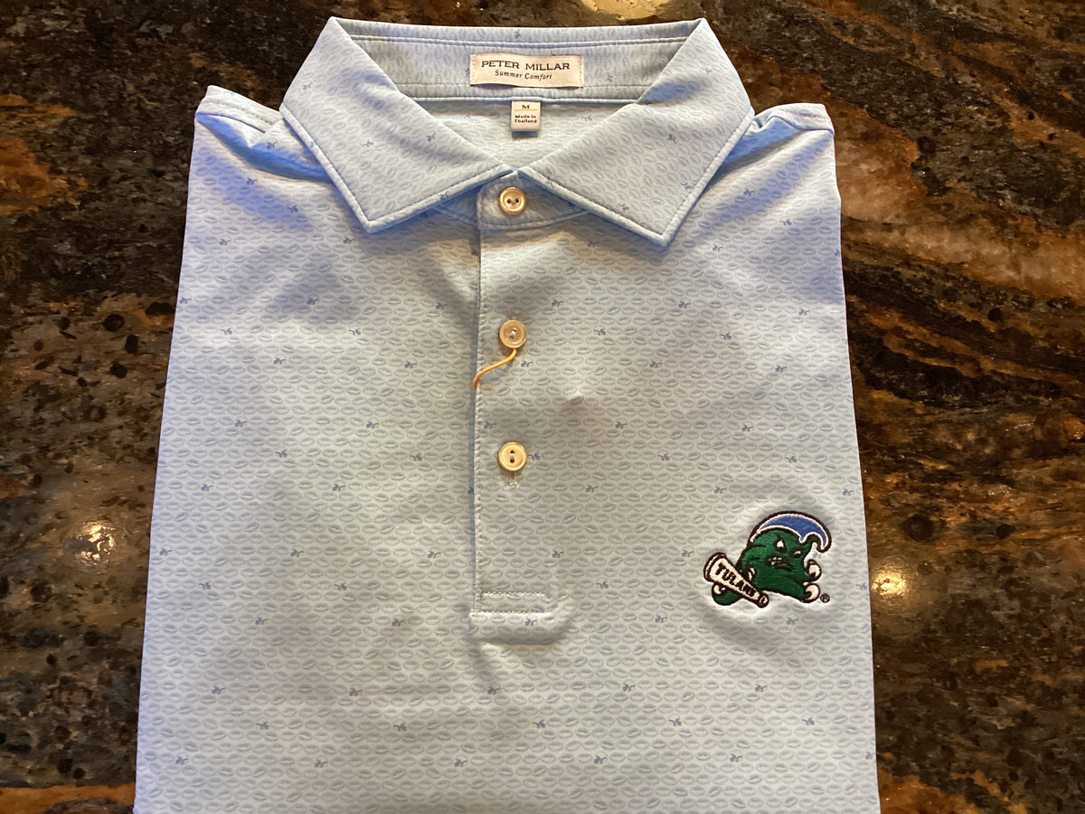 Tulane On The Ball Performance Jersey Polo