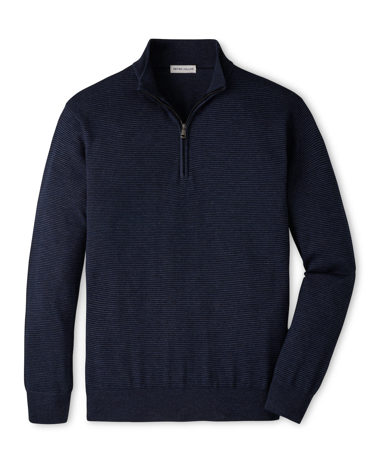 Canton Stripe Quarter Zip Sweater