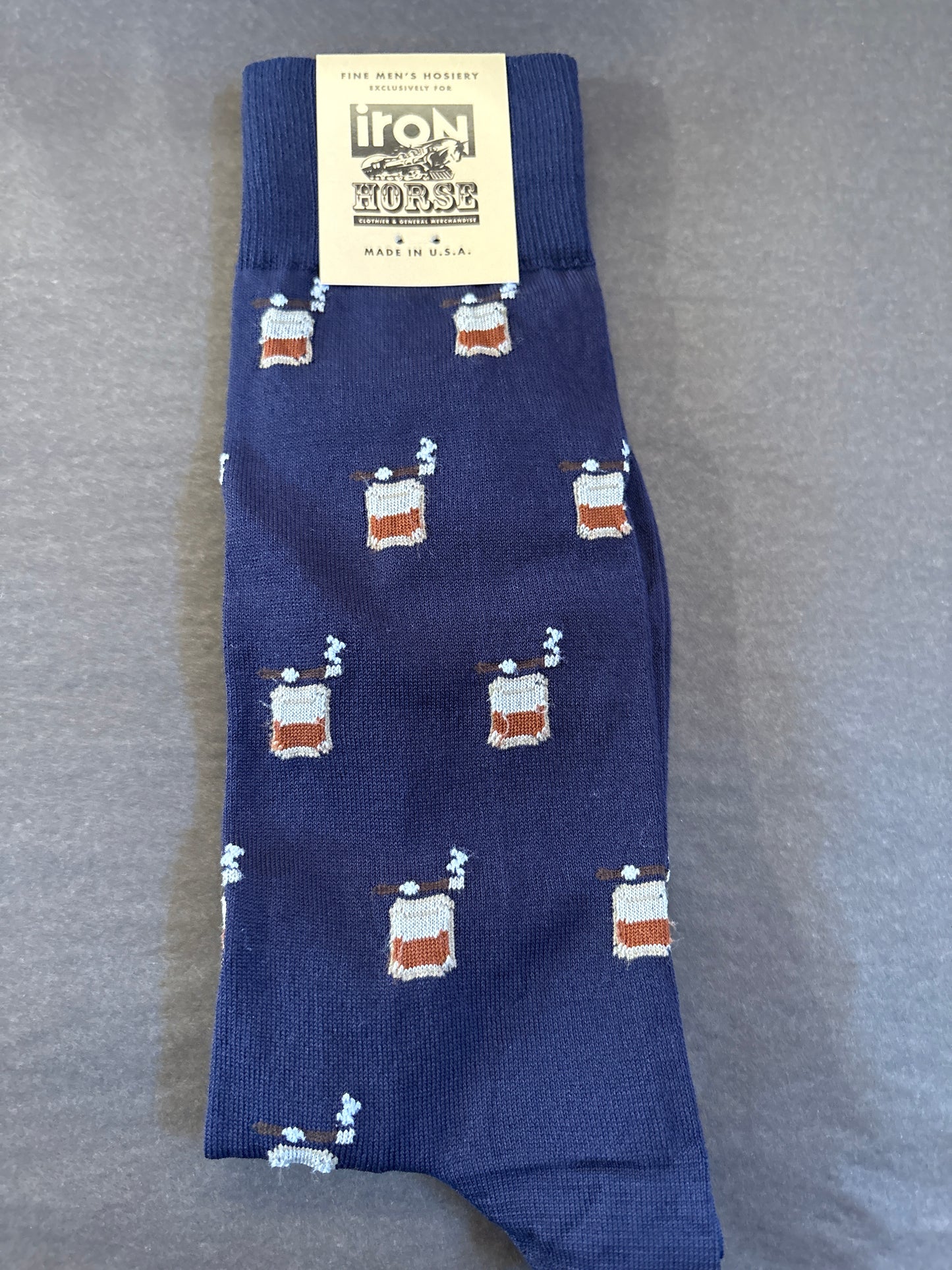 Bourbon And Cigar Socks