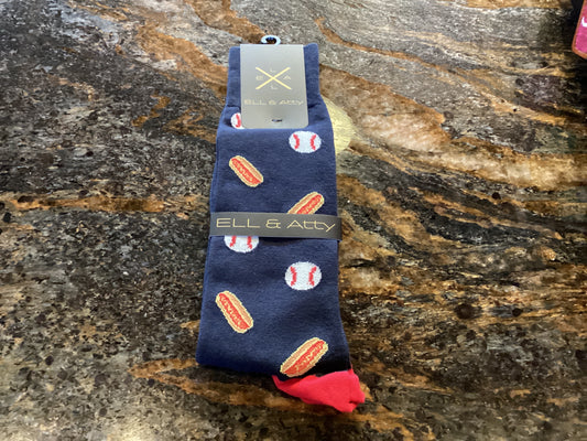 Take Me Out To The Ball Game Socks