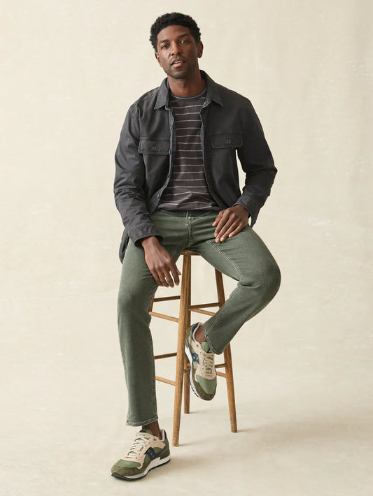 Stretch Terry 5-Pocket Pant