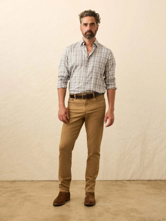 Stretch Terry 5-Pocket Pant