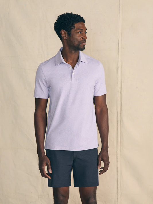 Movement Short Sleeve Pique Polo