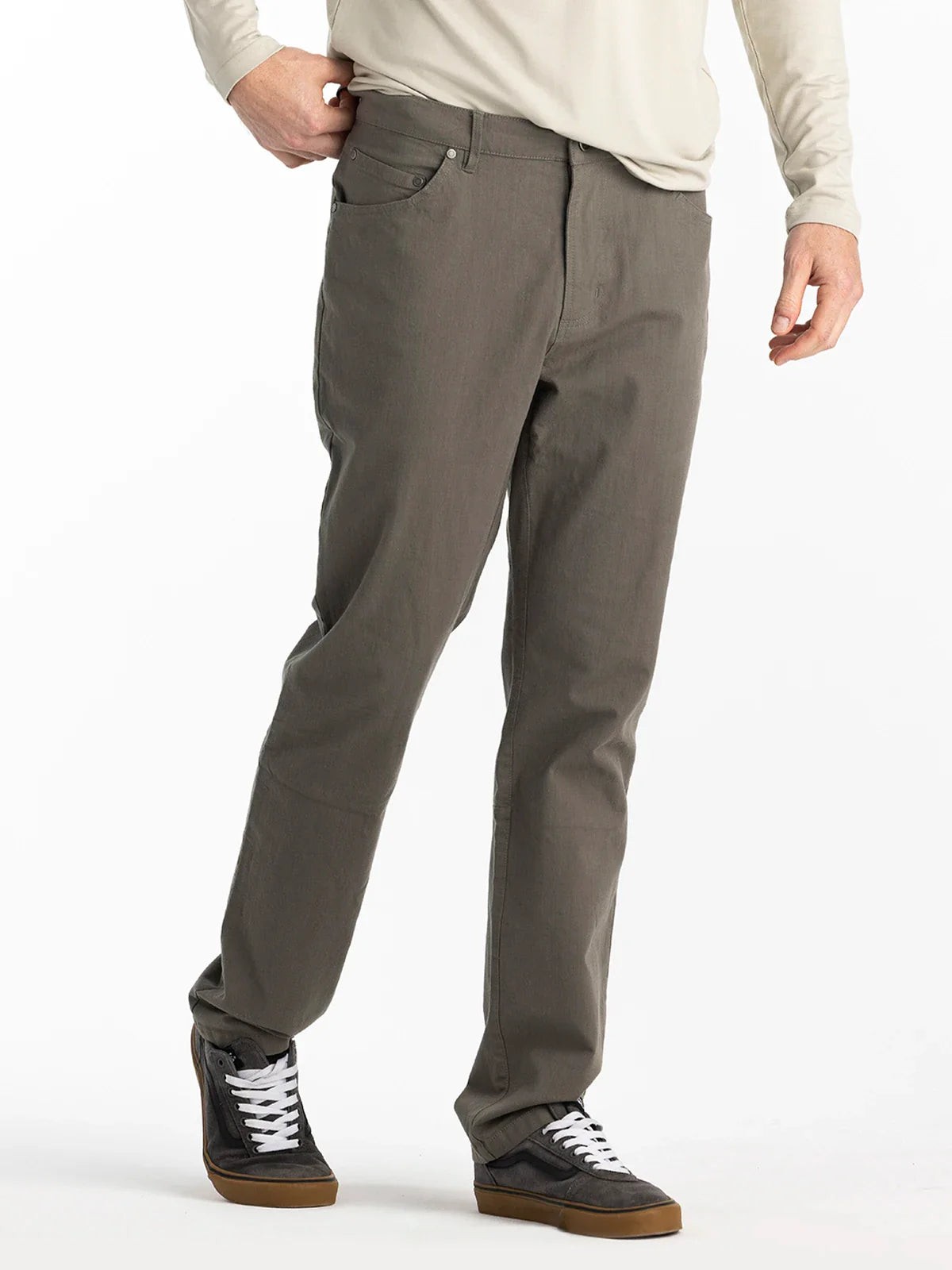 Men's Stretch Canvas 5 Pocket Pant