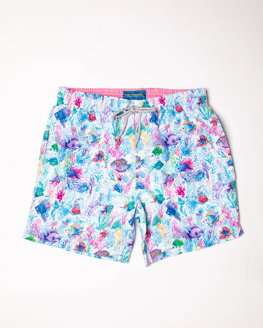 Fish Jungle Swim Trunk