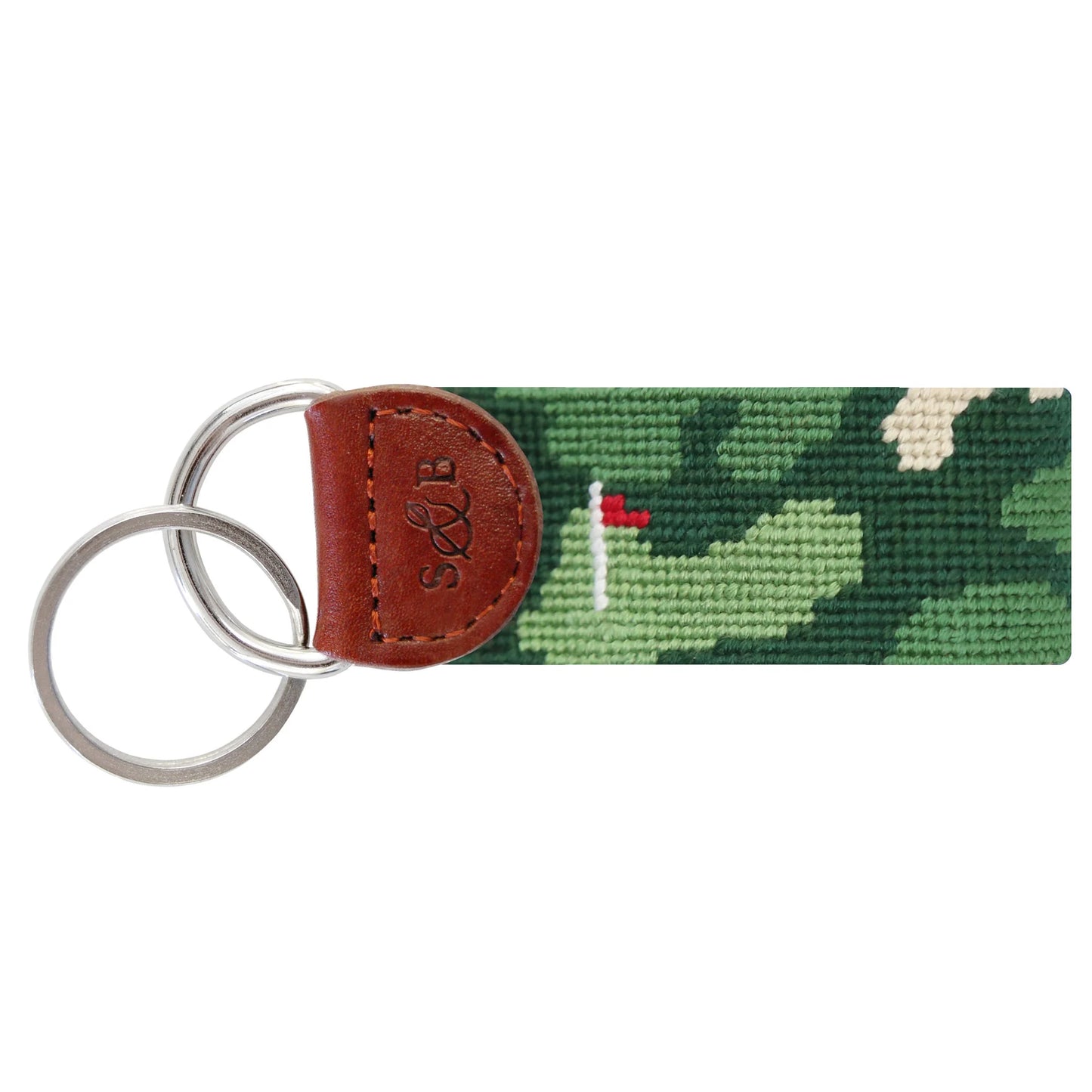 Golfer's Camo Camo Key Fob