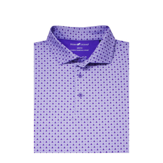 Purple High Roller Performance Polo